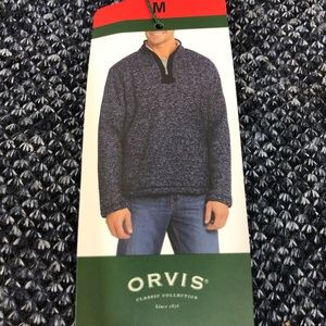 Sherpalined Quarter Zip Pullover Nwt 